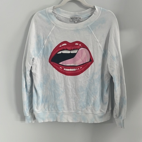 Wildfox femme fatal somers sweater oversized pullover‎ - Picture 3 of 7